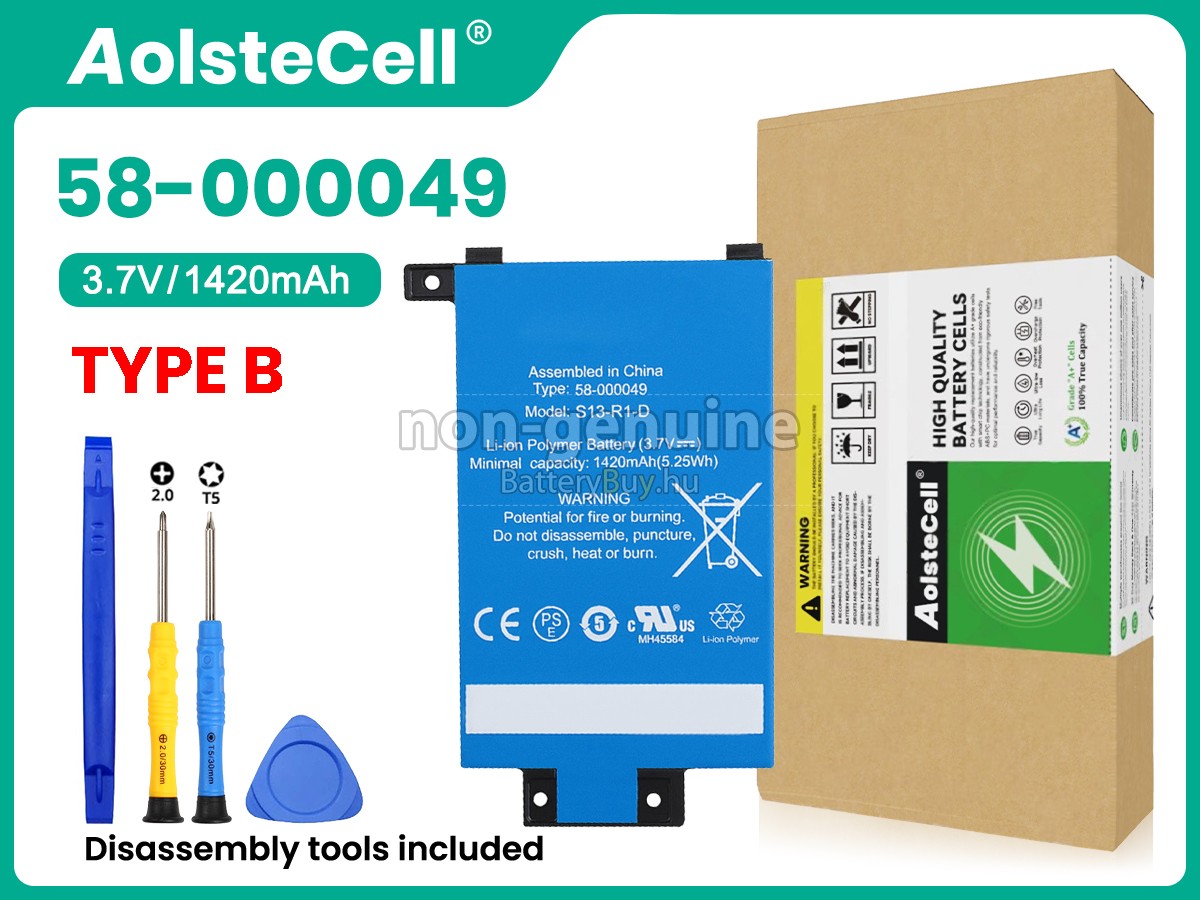 Amazon KINDLE 7 WP63GW helyettesítő akkumulátor