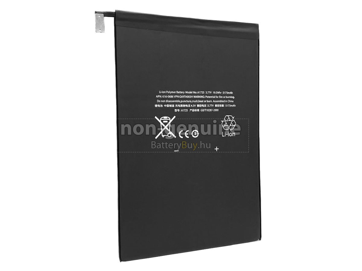 Apple A2133 helyettesítő akkumulátor