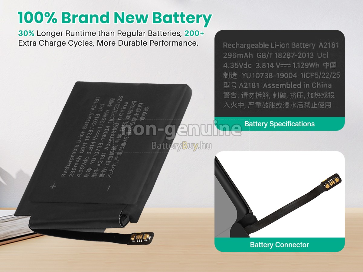 Apple MWW92LL/A helyettesítő akkumulátor