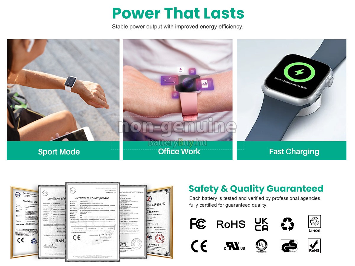 Apple MWW92LL/A helyettesítő akkumulátor