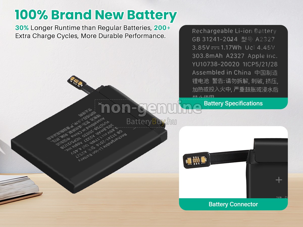 Apple A2327 helyettesítő akkumulátor