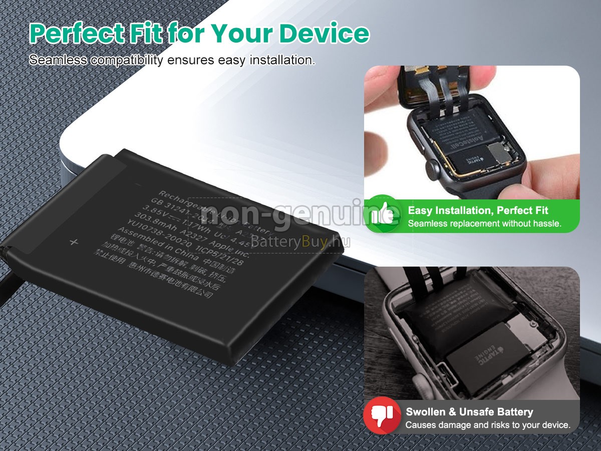 Apple A2327 helyettesítő akkumulátor