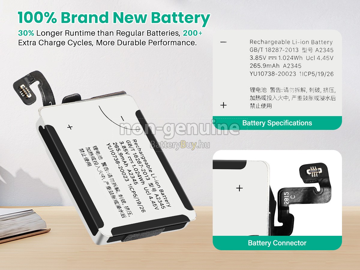 Apple A2345 helyettesítő akkumulátor