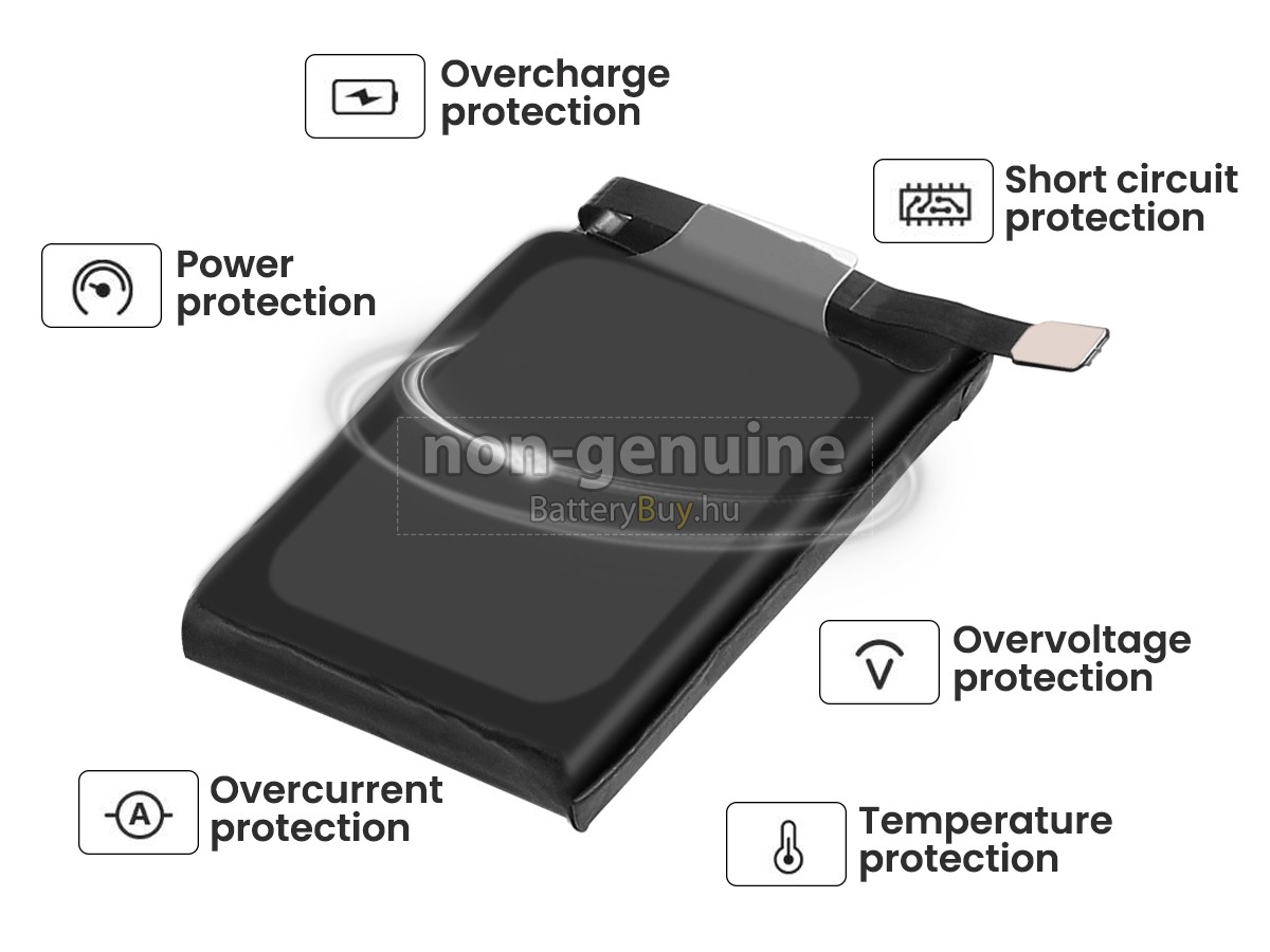 Apple WATCH Series 7 CELLULAR 45MM helyettesítő akkumulátor