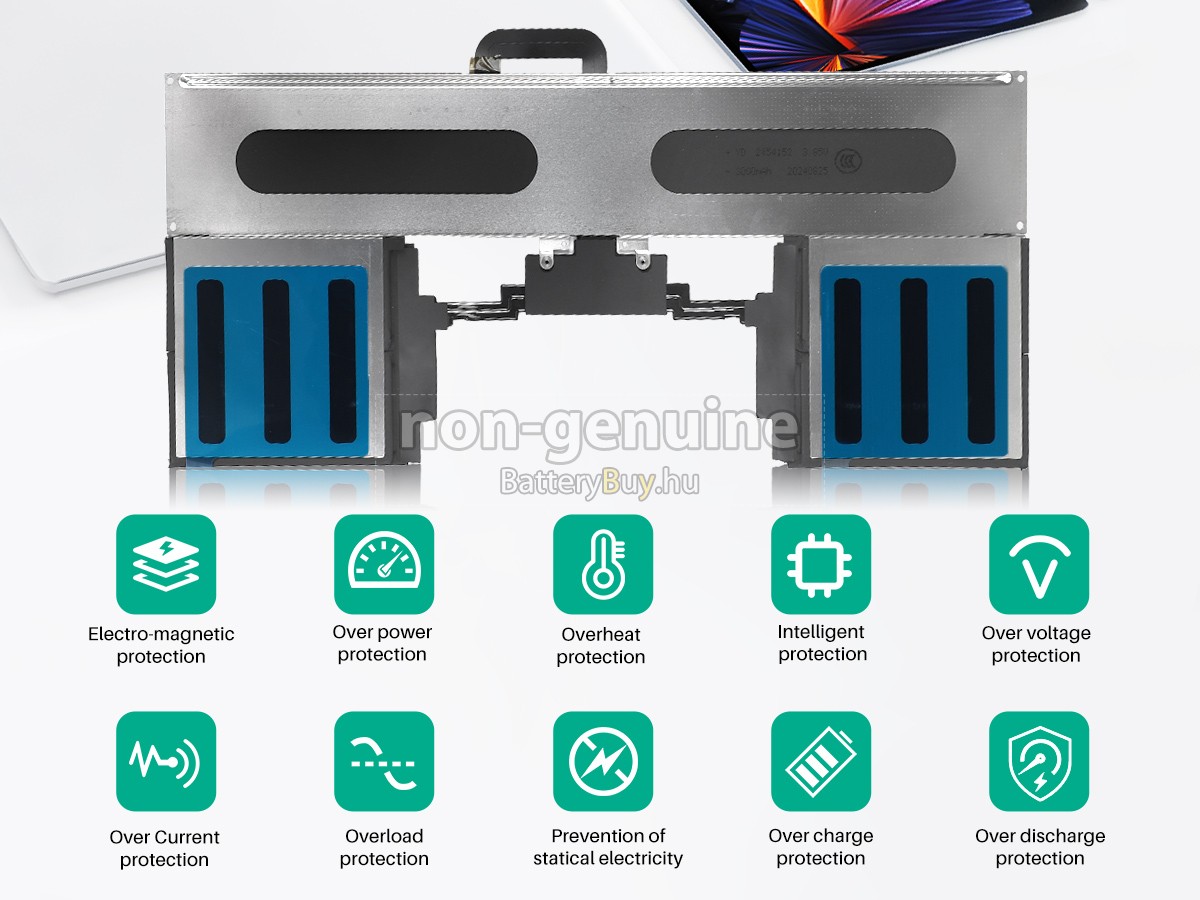 Apple MQKW3LL/A helyettesítő akkumulátor