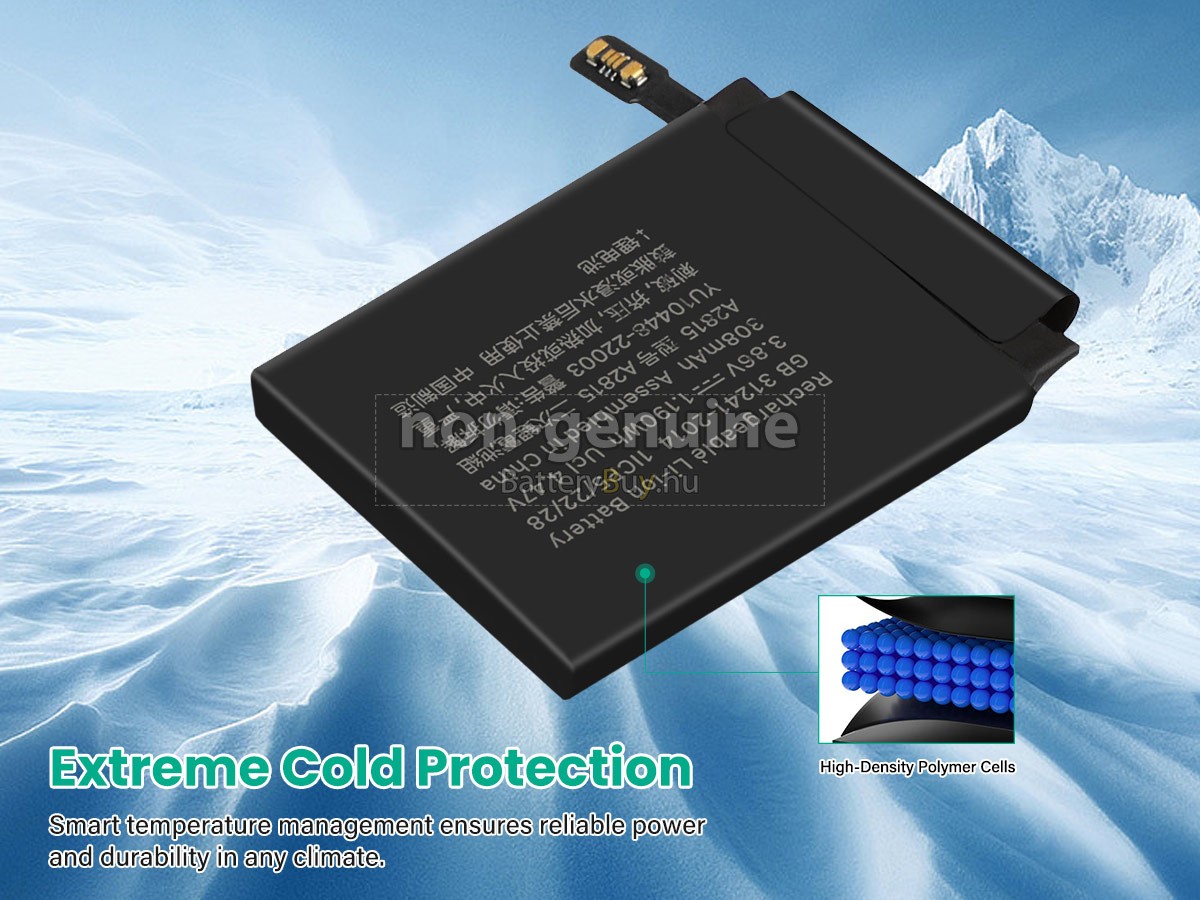 Apple A2858 helyettesítő akkumulátor