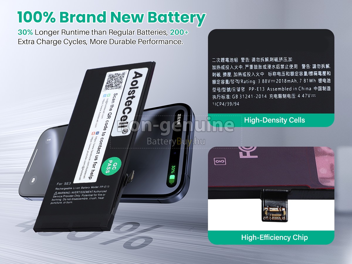 Apple A2782 helyettesítő akkumulátor