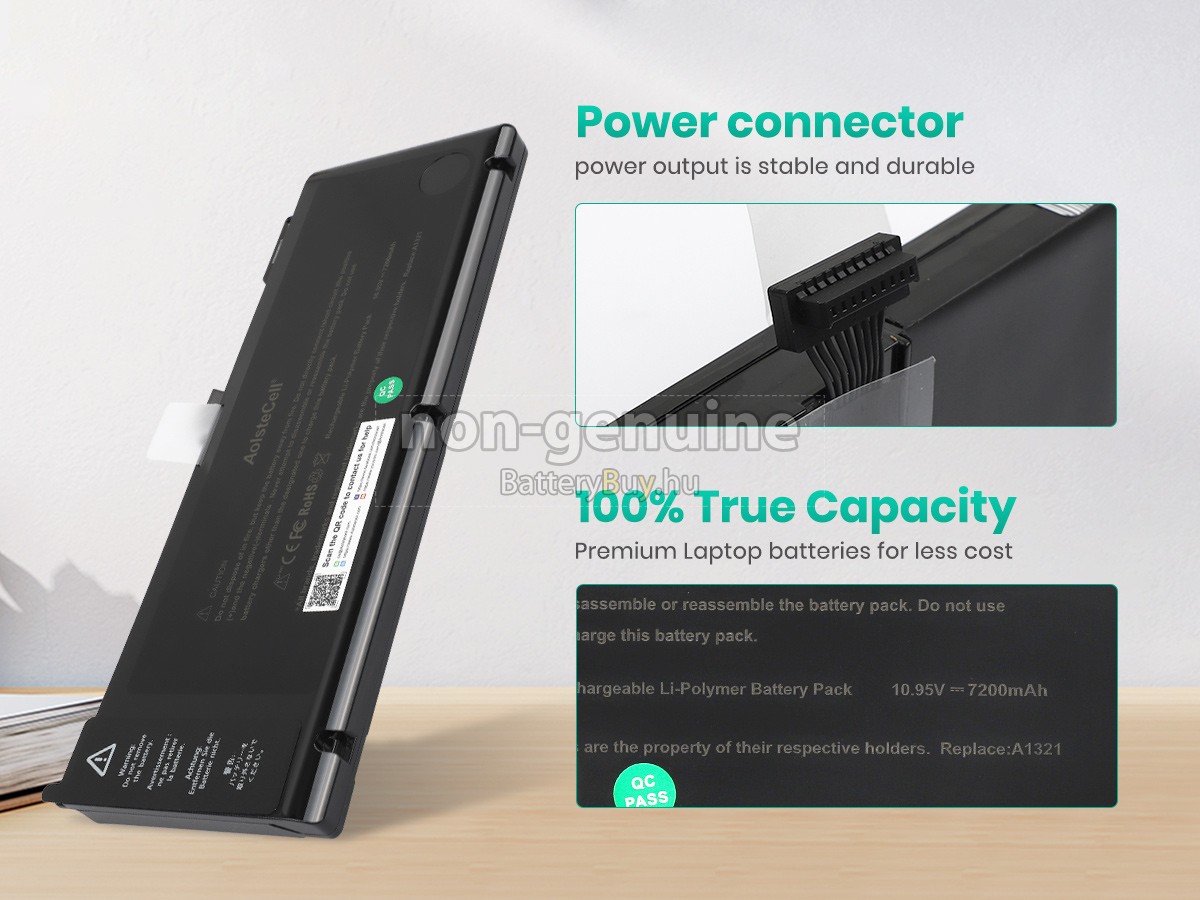 Apple A1321 helyettesítő akkumulátor