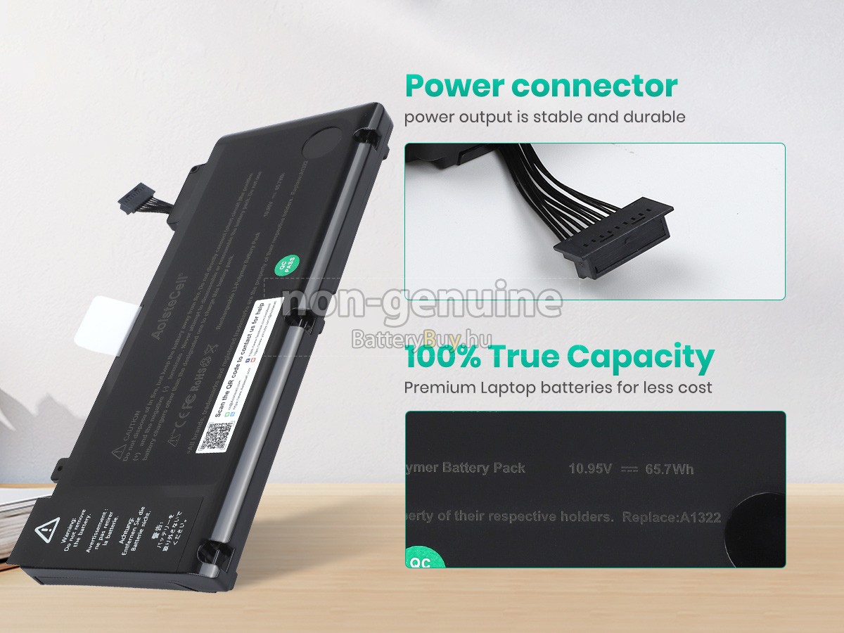 Apple A1322 helyettesítő akkumulátor