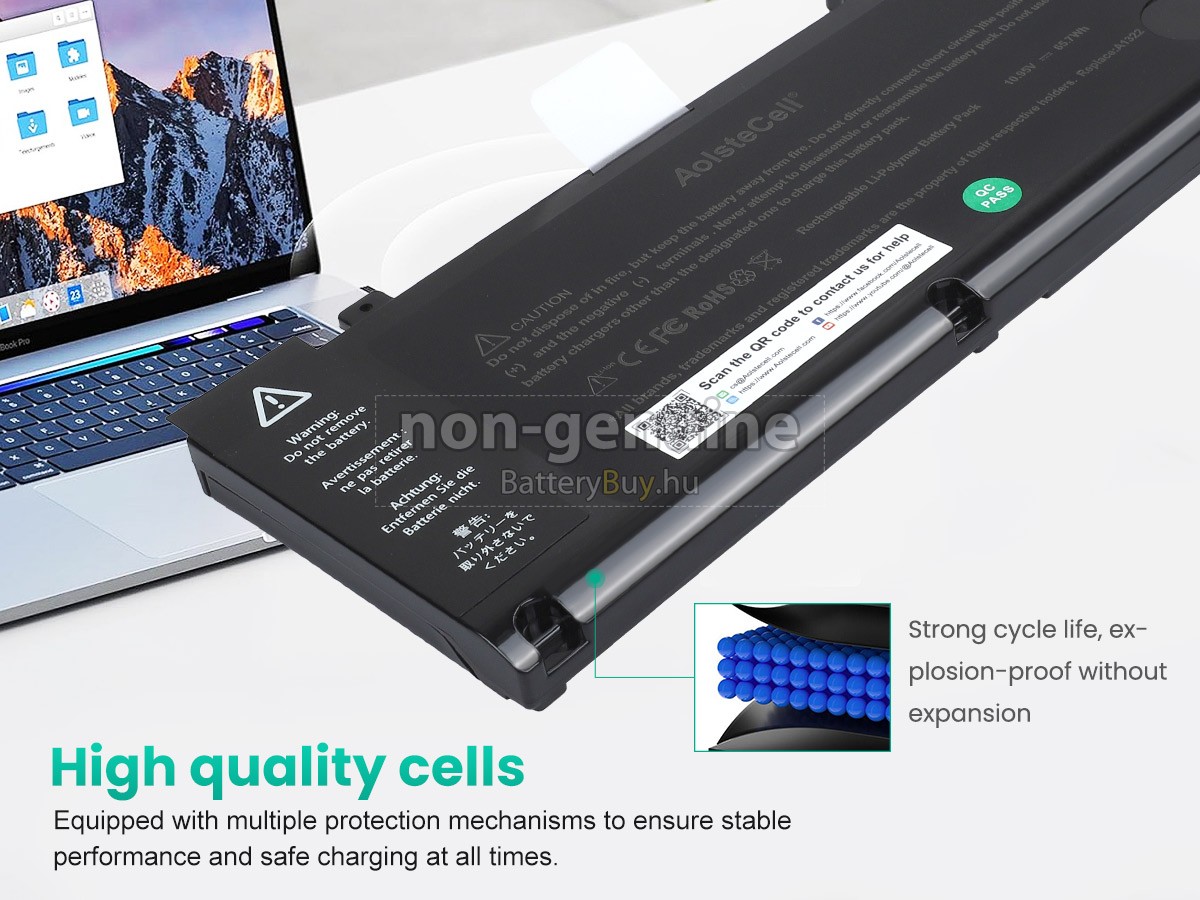 Apple A1322 helyettesítő akkumulátor