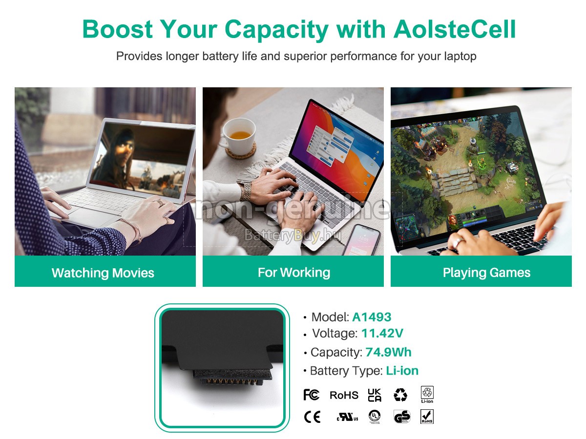 Apple ME866 helyettesítő akkumulátor