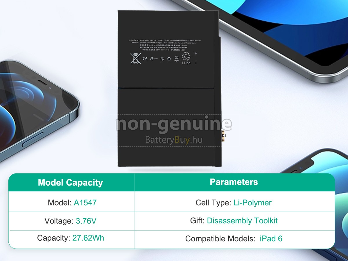 Apple MH2D2 helyettesítő akkumulátor
