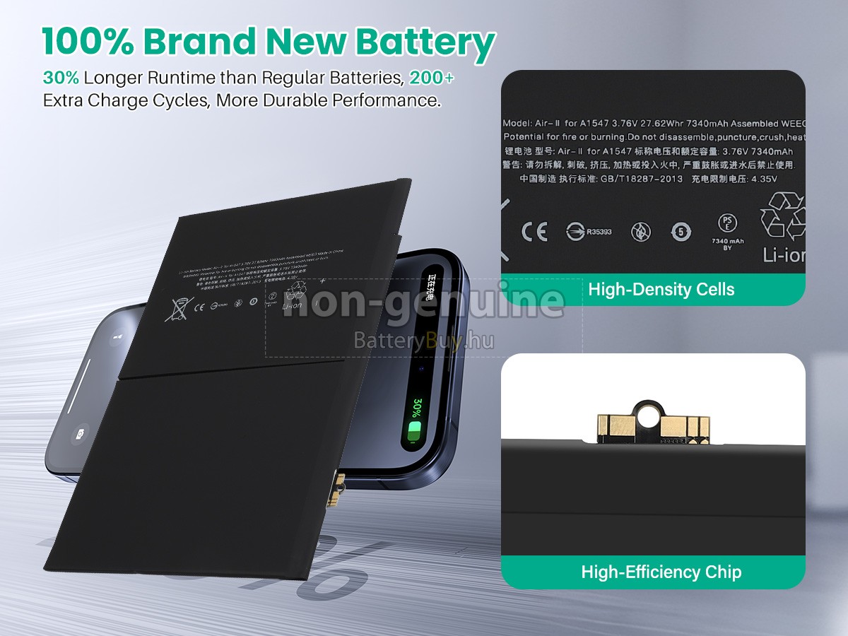 Apple MH2D2 helyettesítő akkumulátor