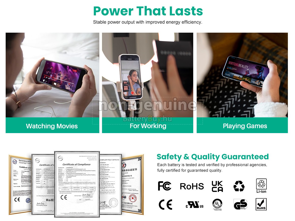 Apple A2399 EMC 3541 helyettesítő akkumulátor