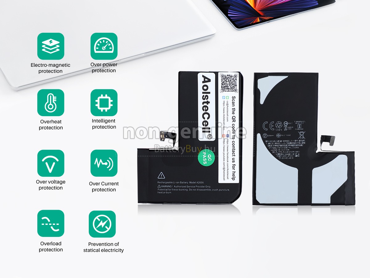 Apple MLUK3VC/A helyettesítő akkumulátor