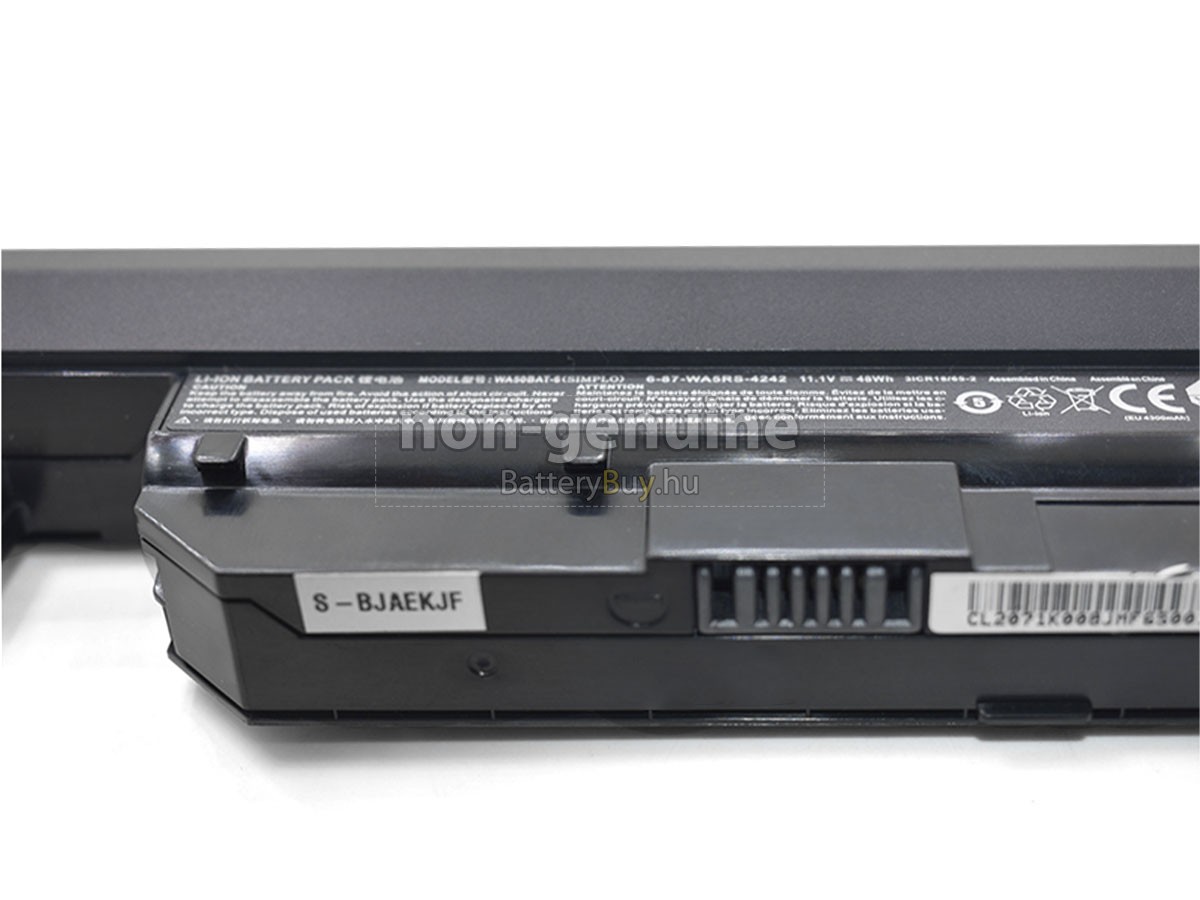 Clevo M510 helyettesítő akkumulátor