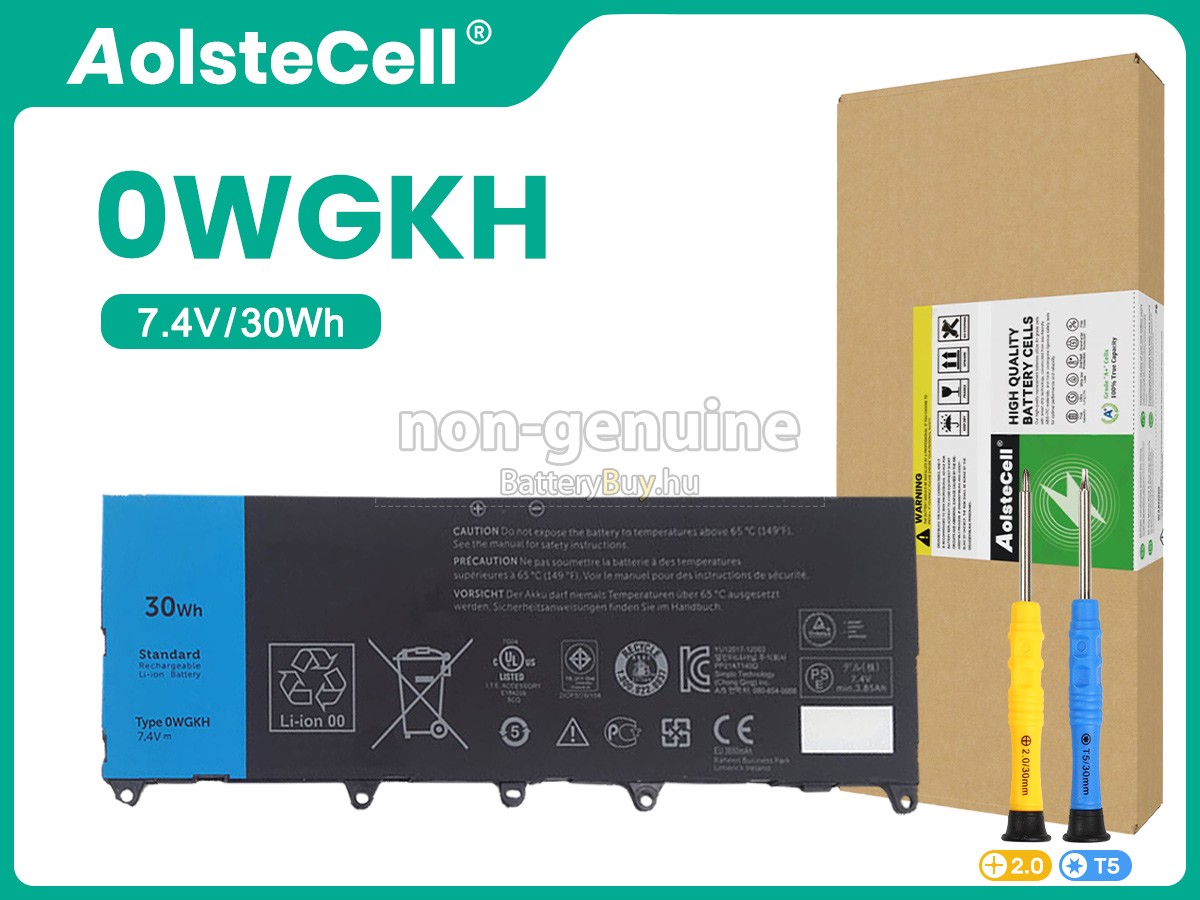 Dell 0WGKH helyettesítő akkumulátor