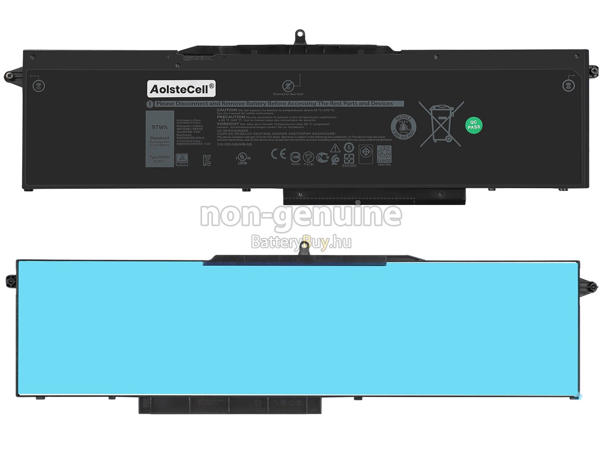 Dell 1WJT0 helyettesítő akkumulátor