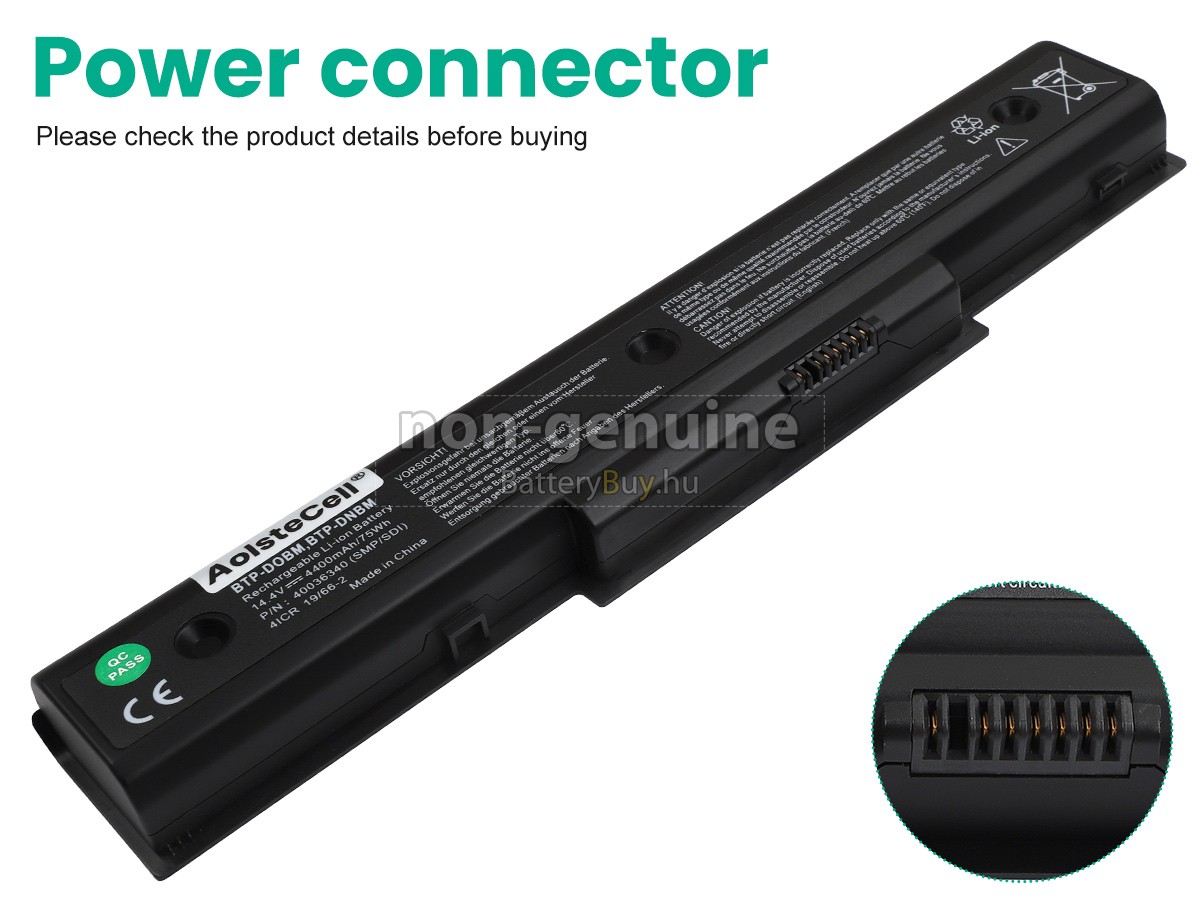 Fujitsu MD98770 helyettesítő akkumulátor