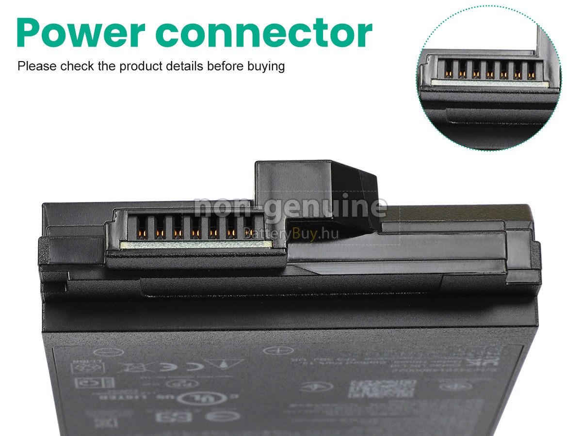 Getac S410 helyettesítő akkumulátor