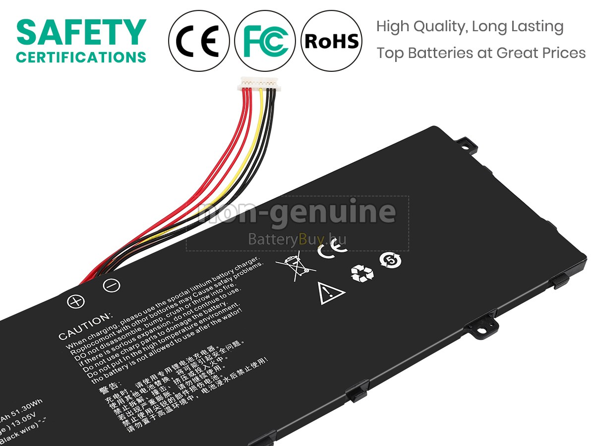 Hasee 524660 helyettesítő akkumulátor