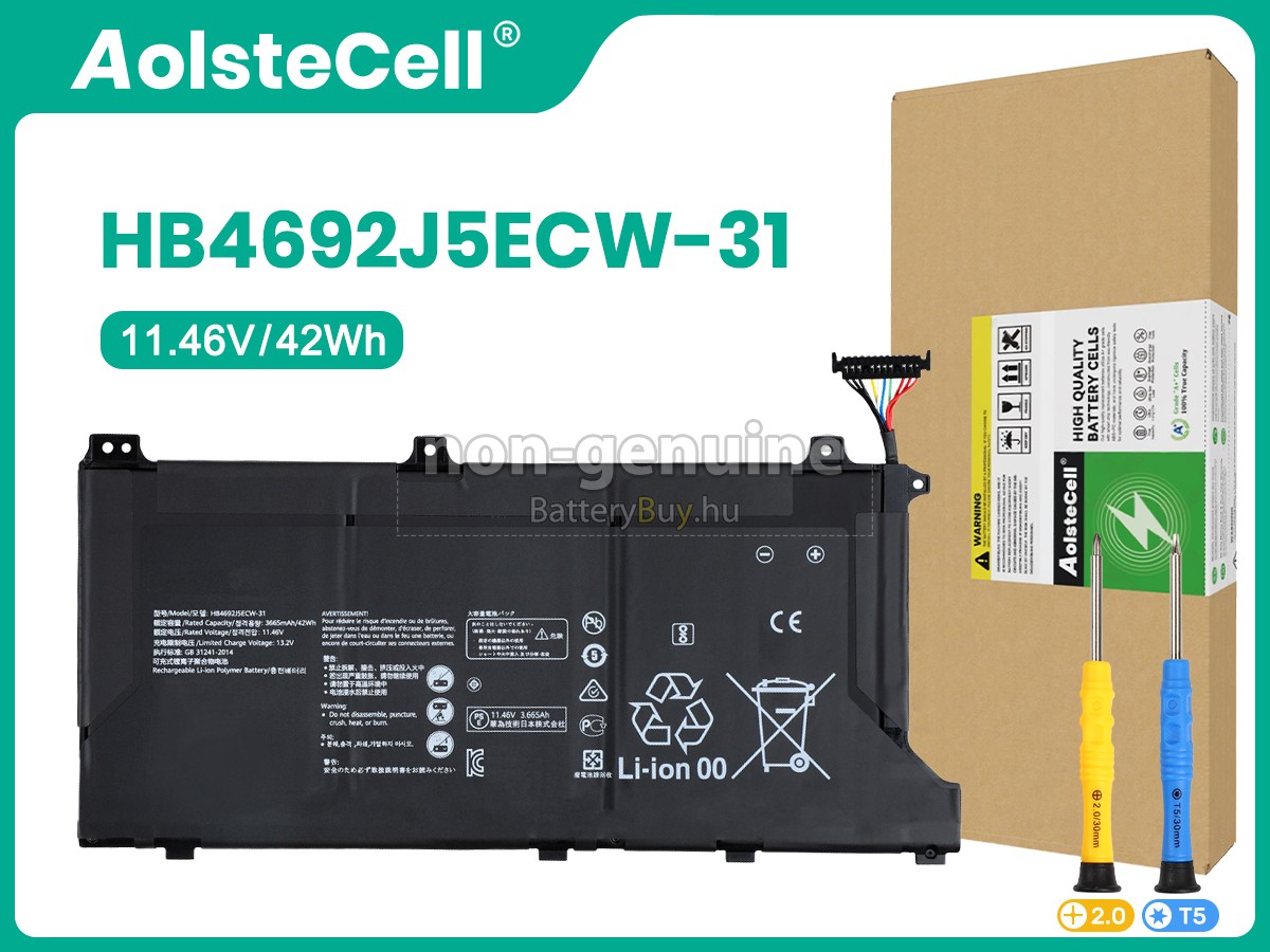 Huawei MATEBOOK D15 (2020) helyettesítő akkumulátor