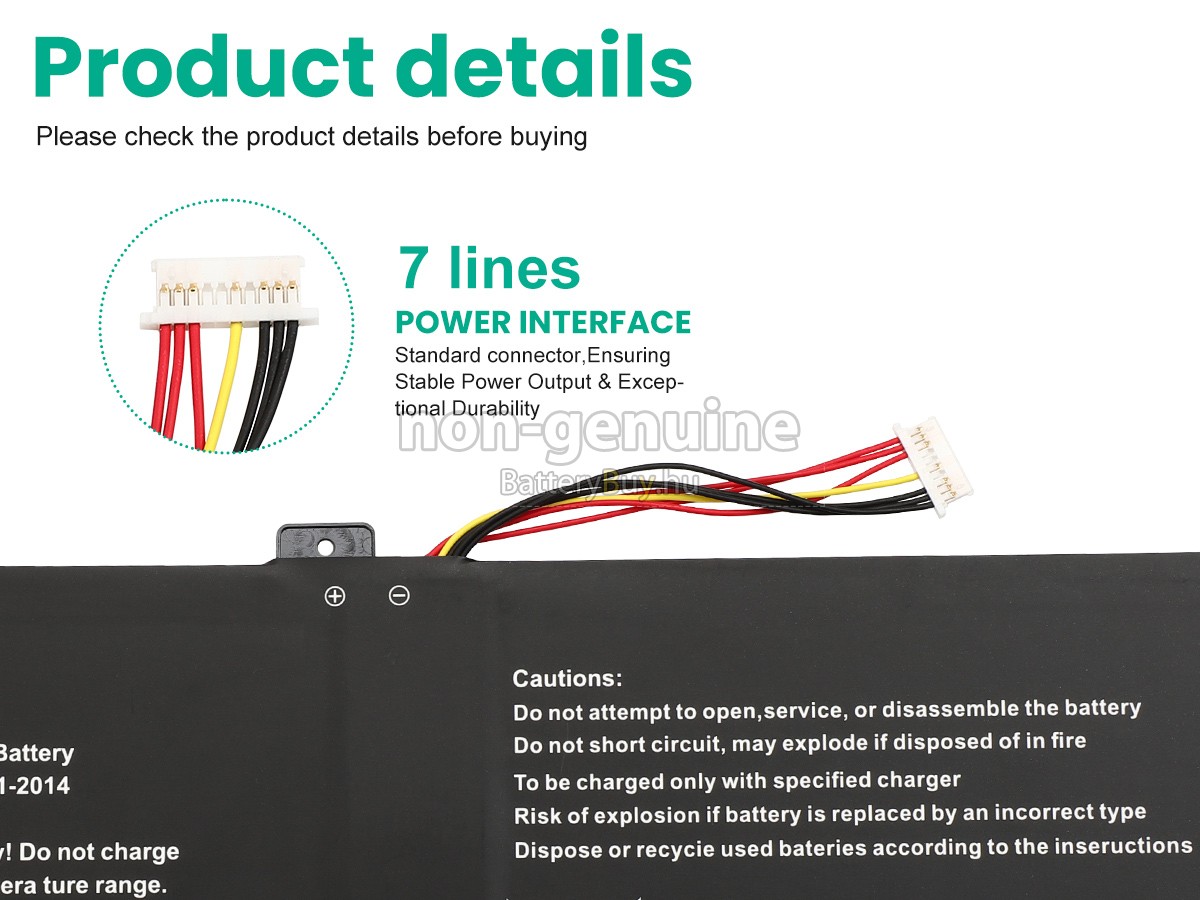 Jumper U3285131P-2S helyettesítő akkumulátor