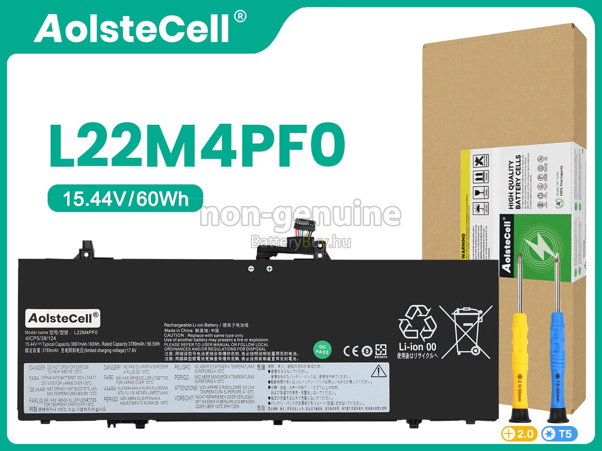 Lenovo L22M4PF0 helyettesítő akkumulátor