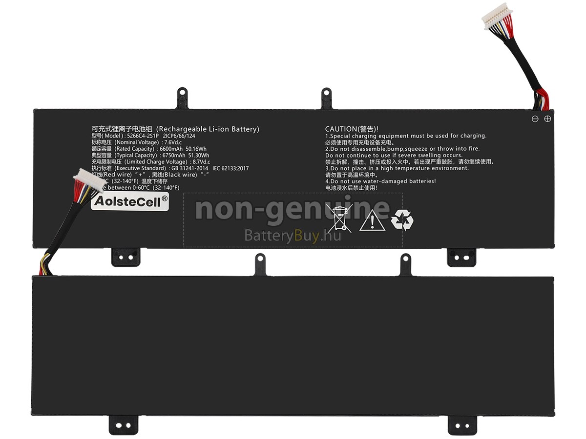 Mechrevo 5266C4-2S1P helyettesítő akkumulátor