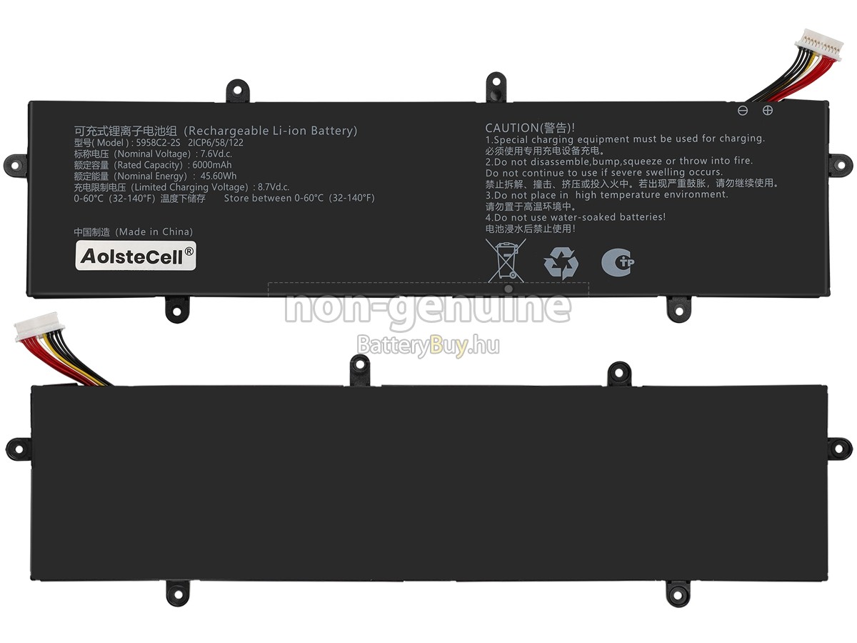 Mechrevo 5958C2-2S helyettesítő akkumulátor