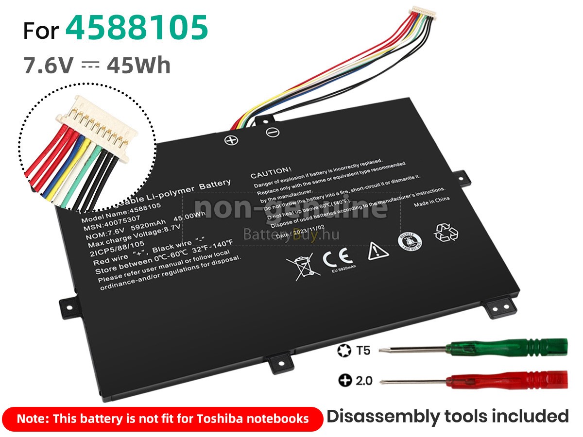 Medion MD61267 helyettesítő akkumulátor