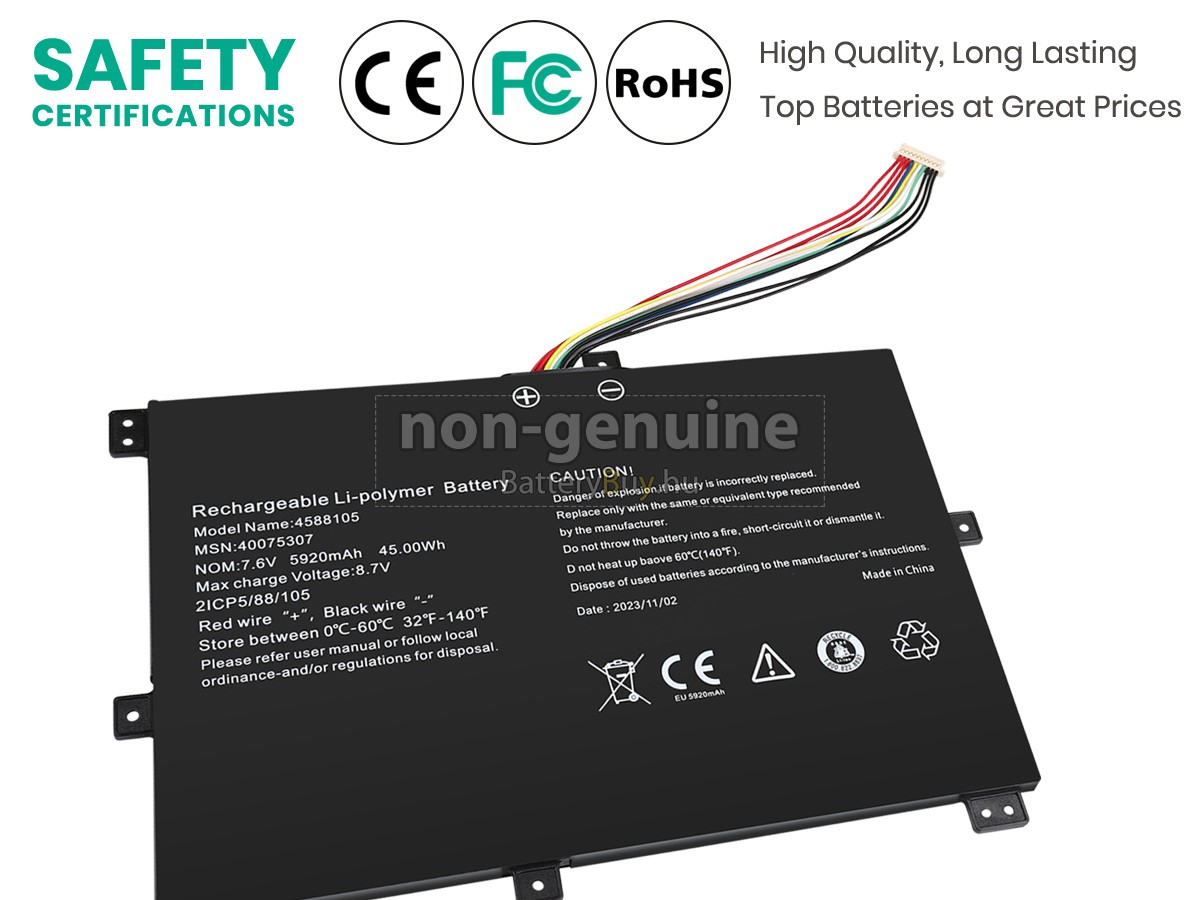 Medion MD61267 helyettesítő akkumulátor