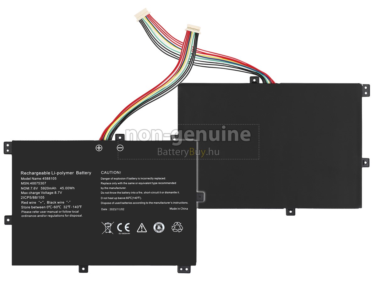 Medion MD61267 helyettesítő akkumulátor