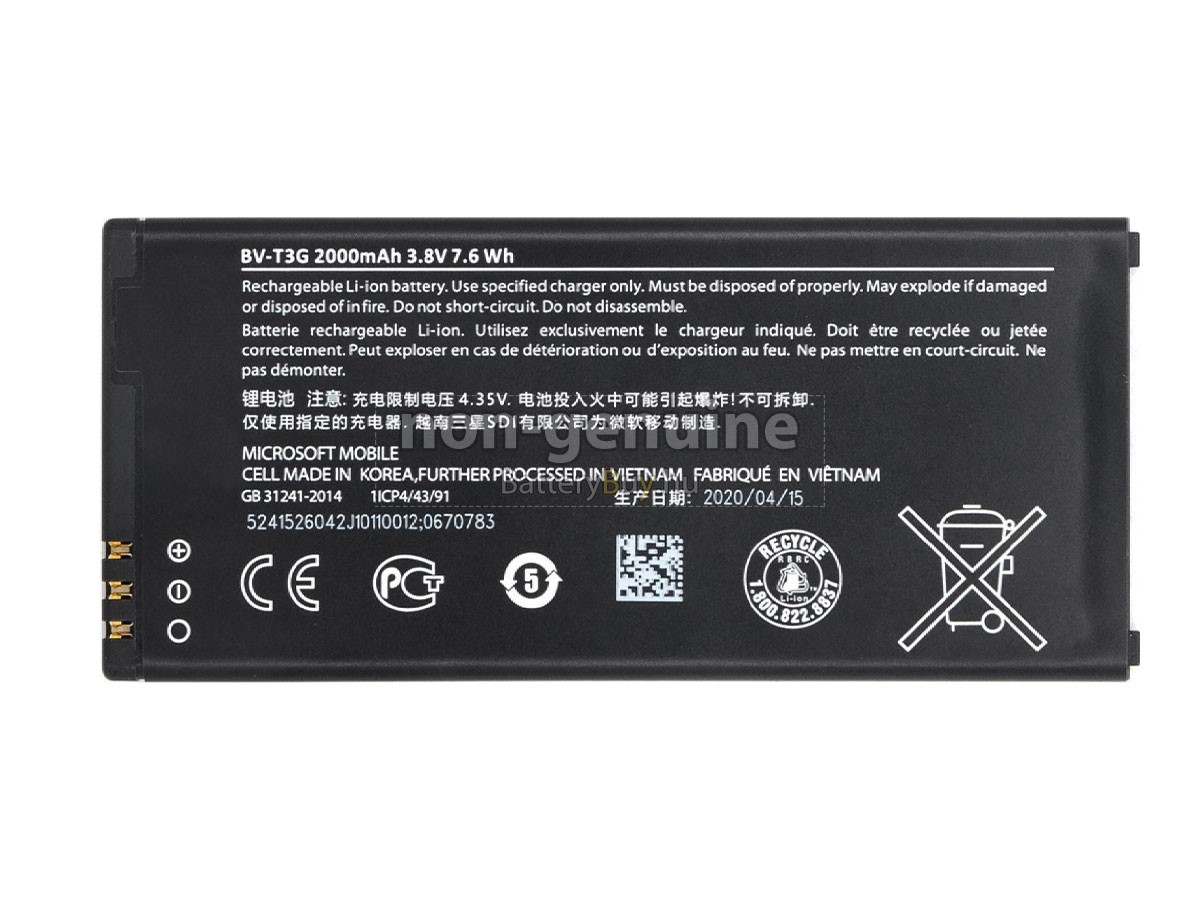 Microsoft RM-1150 helyettesítő akkumulátor