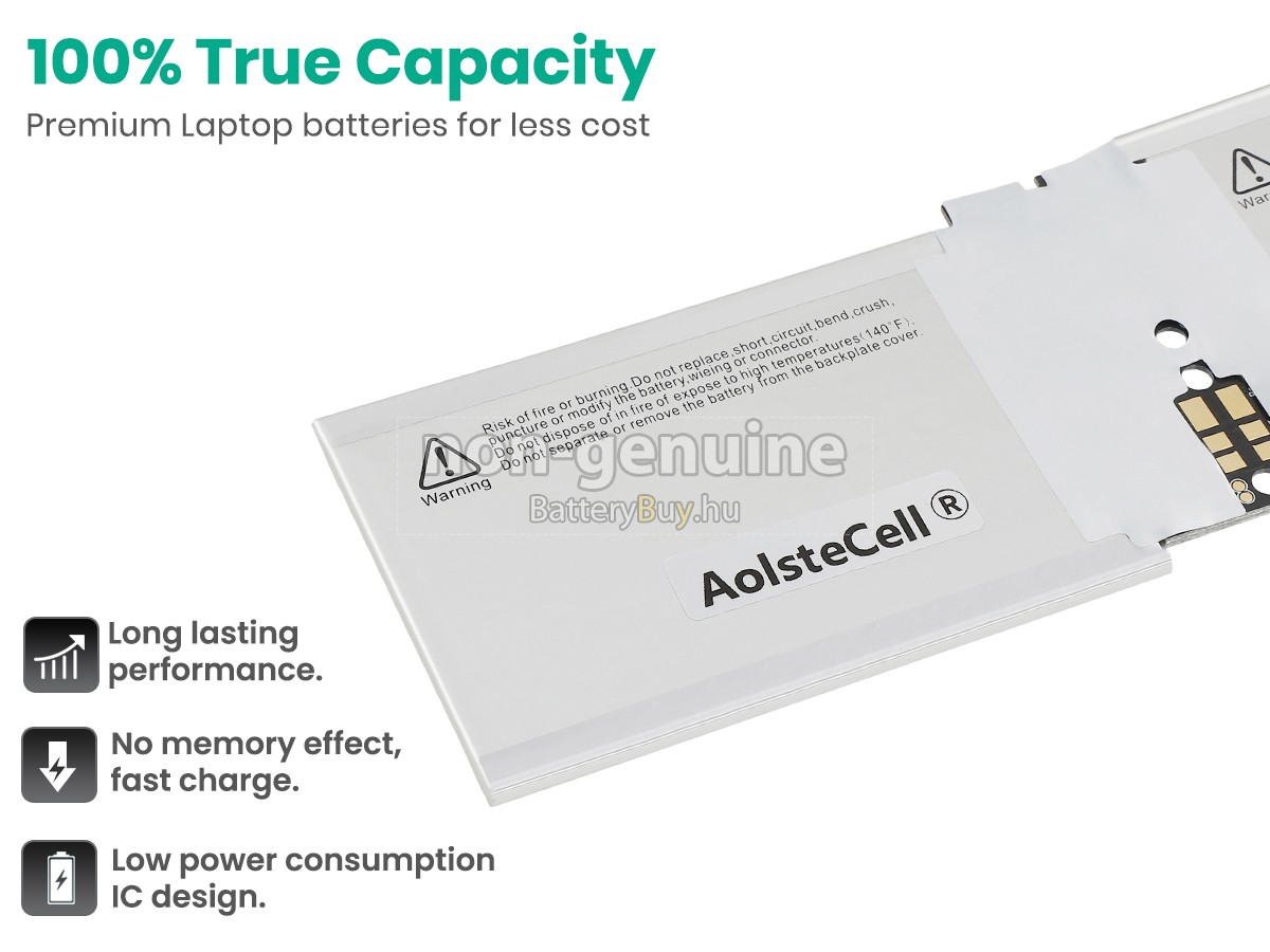 Microsoft Surface BOOK 2 1832 helyettesítő akkumulátor