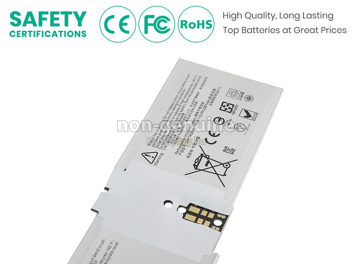 Microsoft Surface BOOK 2 1832 helyettesítő akkumulátor