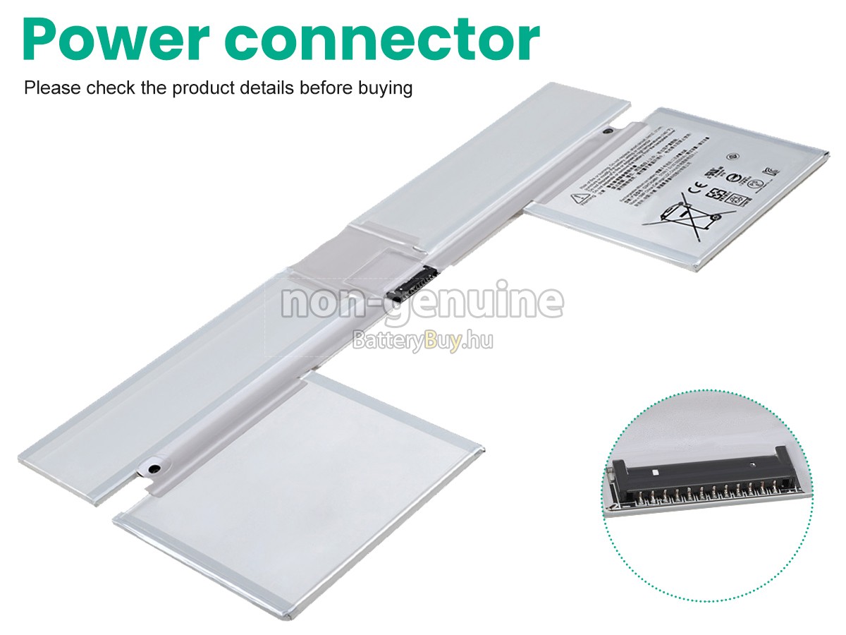 Microsoft Surface BOOK 2 1832 helyettesítő akkumulátor