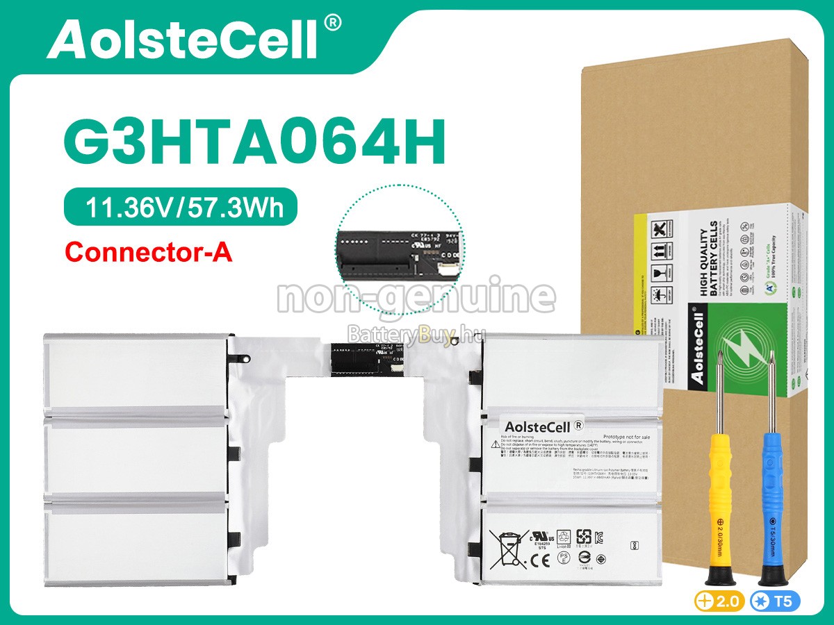 Microsoft Surface BOOK2 KEYBOARD helyettesítő akkumulátor