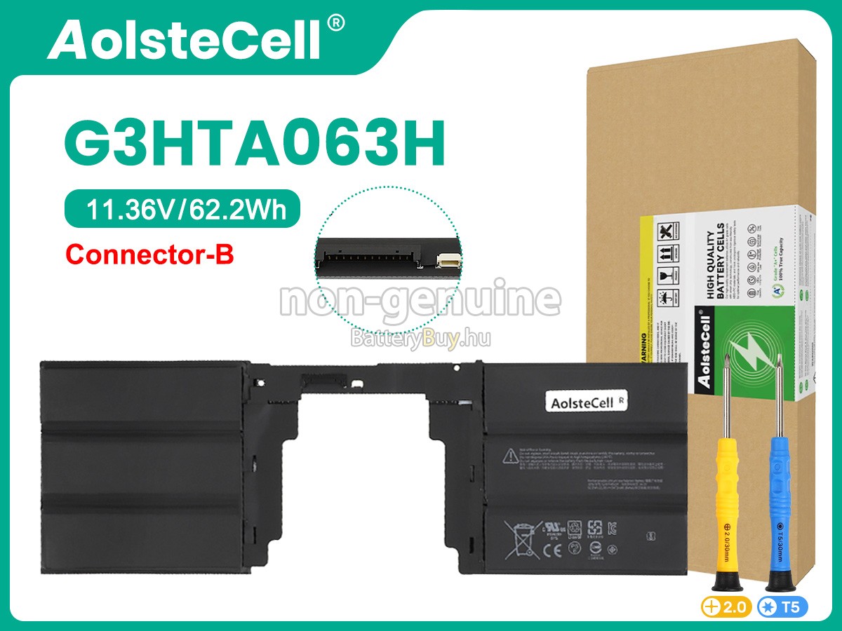 Microsoft Surface BOOK2 KEYBOARD helyettesítő akkumulátor