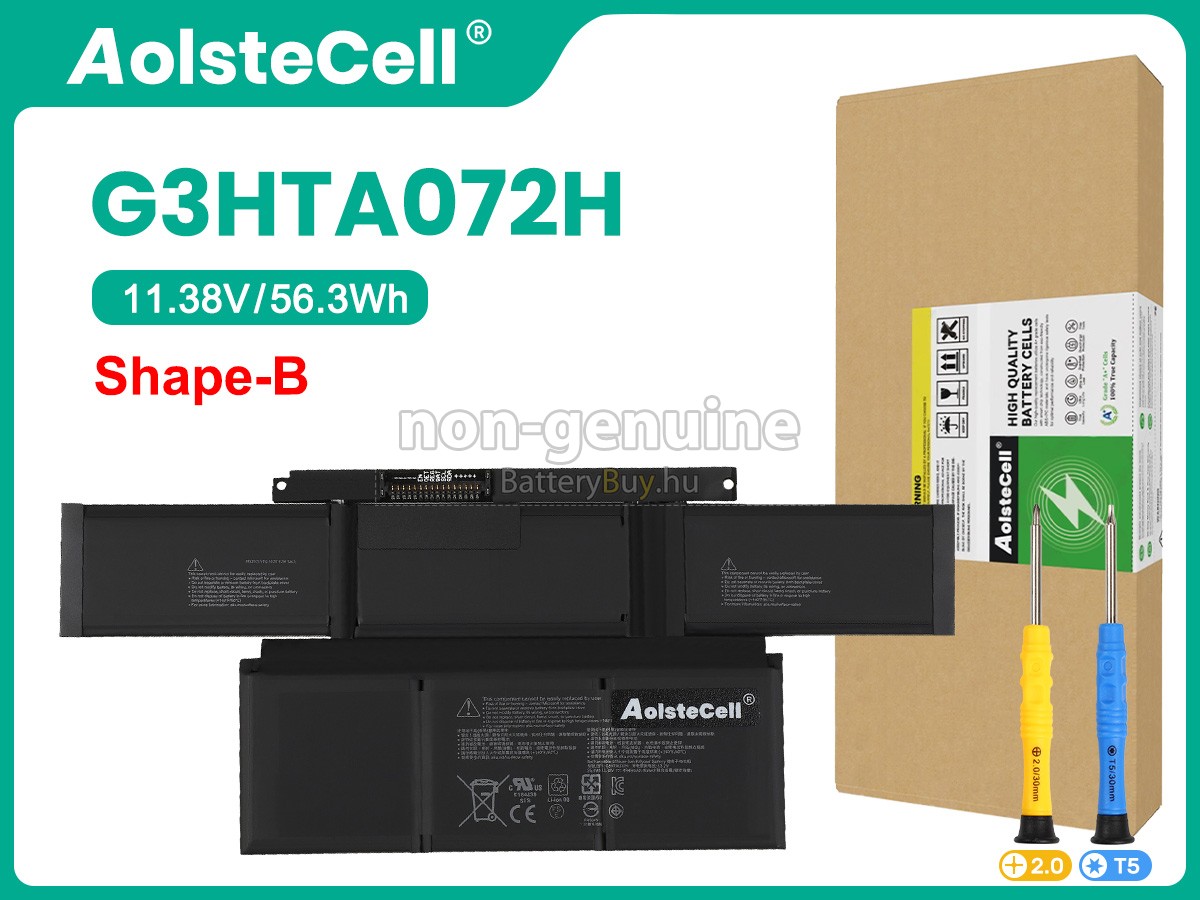 Microsoft Surface LAPTOP STUDIO 1943 helyettesítő akkumulátor