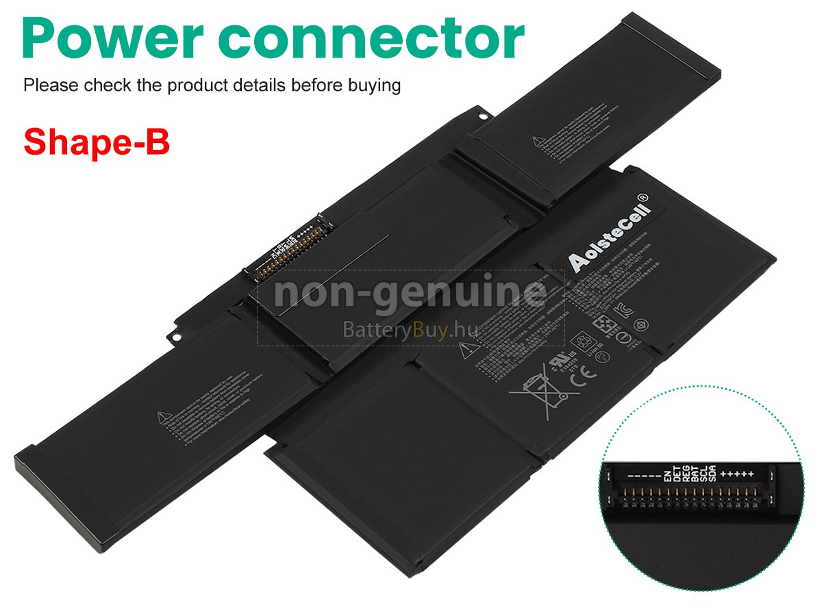 Microsoft Surface LAPTOP STUDIO 1943 helyettesítő akkumulátor