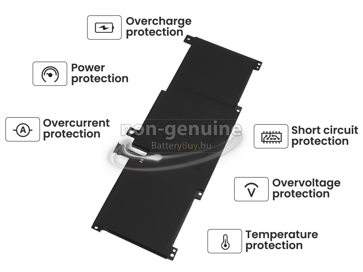 MSI PRESTIGE 14 A12UC helyettesítő akkumulátor