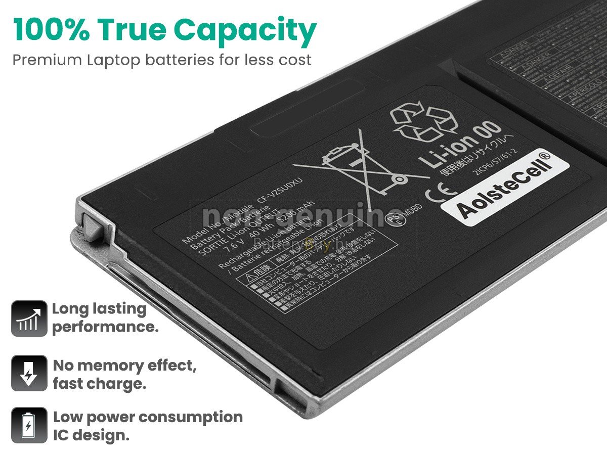 Panasonic CF-XZ6 helyettesítő akkumulátor
