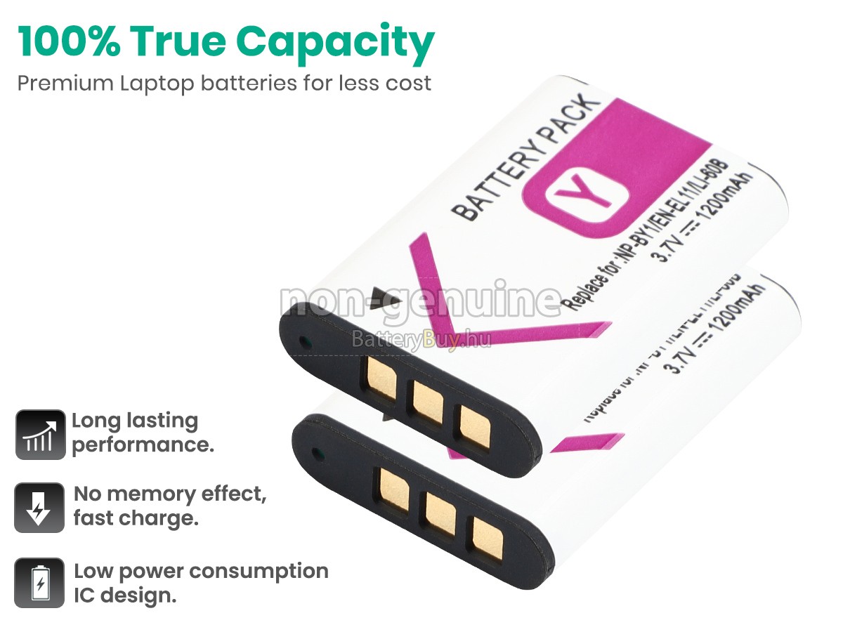 Sony DB-80 helyettesítő akkumulátor