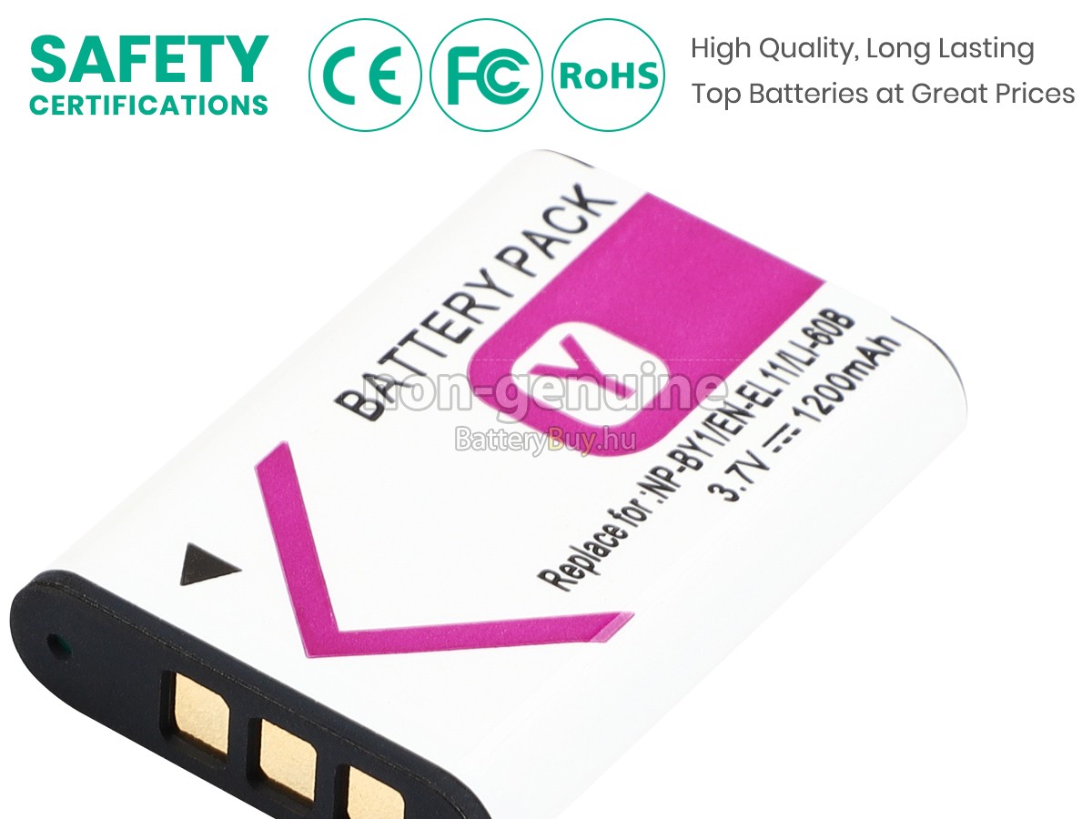 Sony DB-80 helyettesítő akkumulátor