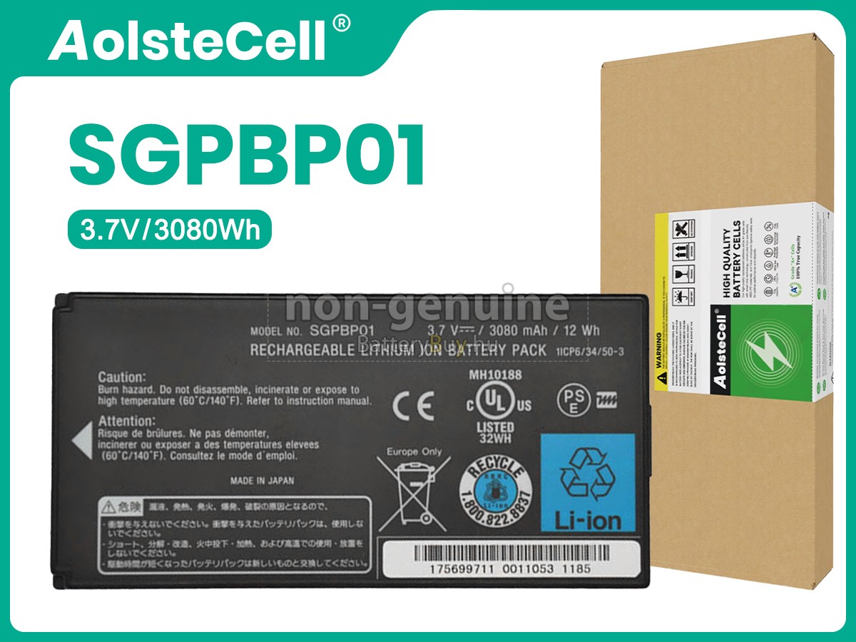 Sony SGPBP01/E helyettesítő akkumulátor