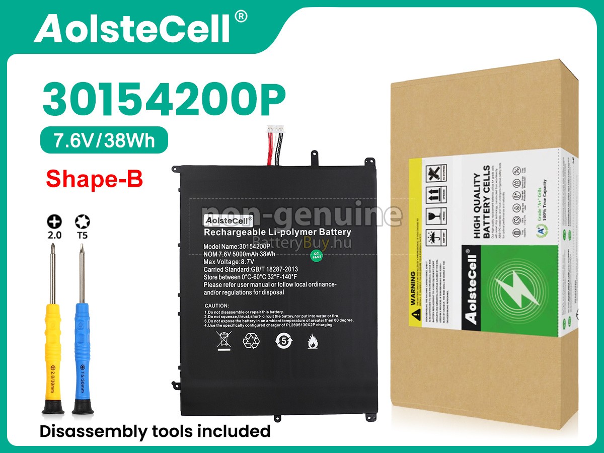 Teclast 30154200P helyettesítő akkumulátor