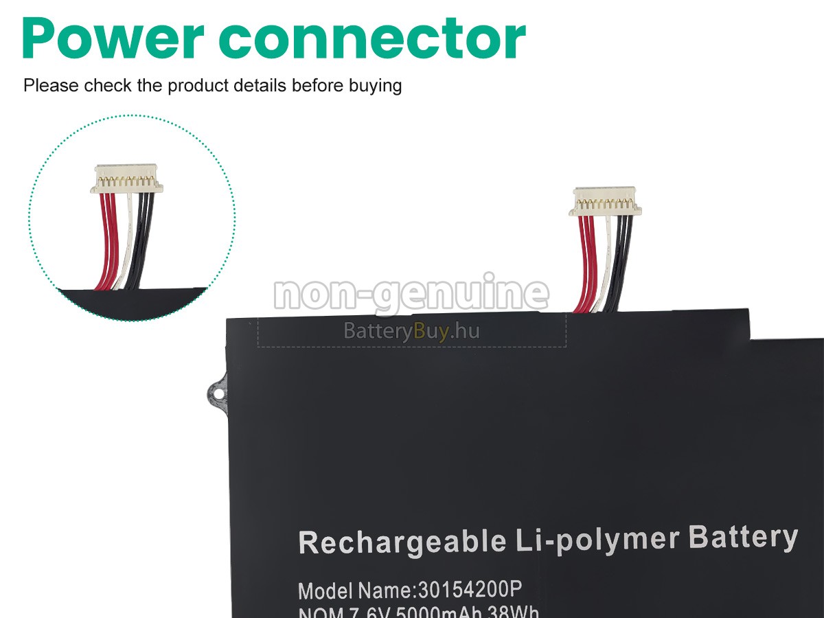 Teclast 30154200P helyettesítő akkumulátor