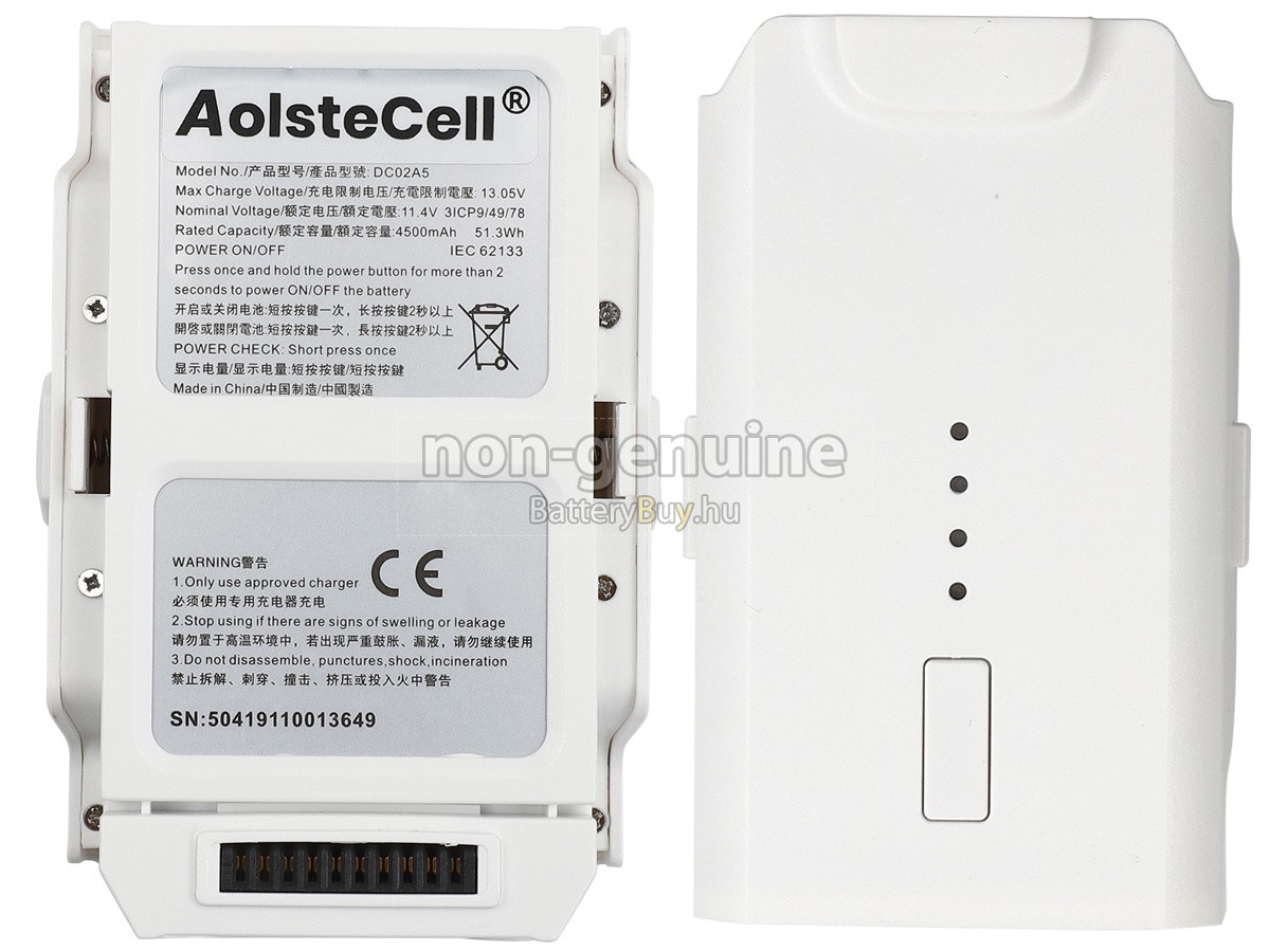 XiaoMi DC02A5 helyettesítő akkumulátor