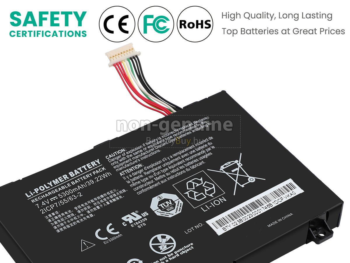 Xplore XSLATE IX101B2 helyettesítő akkumulátor